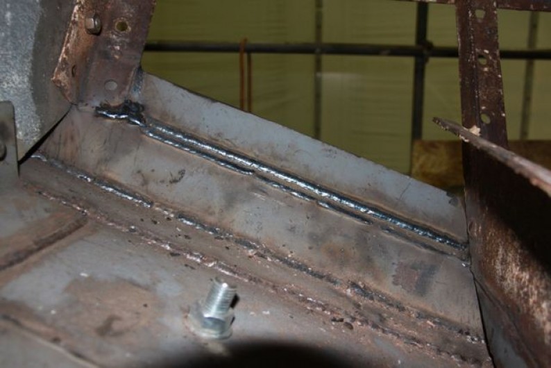 New steelwork forward